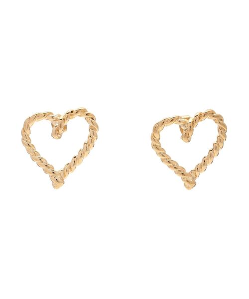 RESEXXY(リゼクシー)の「ハートツイストメタルピアス(ピアス(両耳用)・レディース・シルバー/ゴールド・FREE)」の10枚目の写真