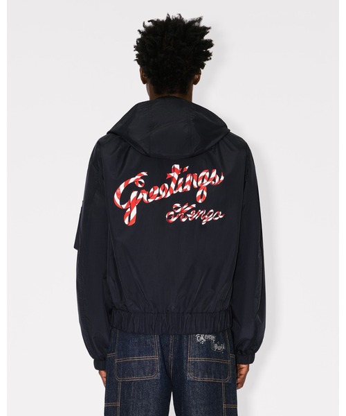 KENZO(ケンゾー)の「'KENZO Winter Holidays' ウインドブレーカー(ブルゾン・メンズ・ブラック系その他・LARGE/SMALL/MEDIUM)」の4枚目の写真