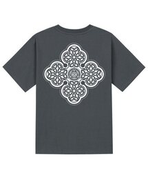 KTG0121 ケルティックホルス 半袖Tシャツ - グレー