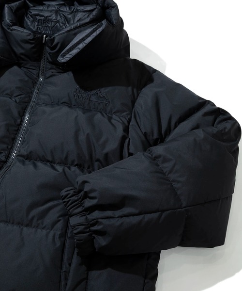 FIRST DOWN（ファーストダウン）の「FIRST DOWN/ファーストダウン　BUBBLE DOWN JKT HOOD SHORT SMU（ダウンジャケット/コート・メンズ・ブラック・MEDIUM/LARGE/X-LARGE）」の6枚目の写真