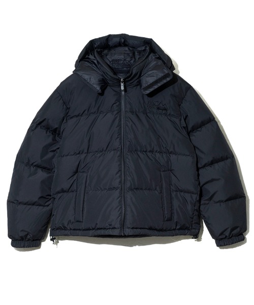 FIRST DOWN（ファーストダウン）の「FIRST DOWN/ファーストダウン　BUBBLE DOWN JKT HOOD SHORT SMU（ダウンジャケット/コート・メンズ・ブラック・MEDIUM/LARGE/X-LARGE）」の9枚目の写真