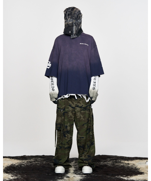 SCHISM INDUCING(スキズムインデューシング)の「CAMOUFLAGE CARGO PANTS GREEN(その他パンツ・レディース・その他・SMALL/MEDIUM/LARGE)」の12枚目の写真