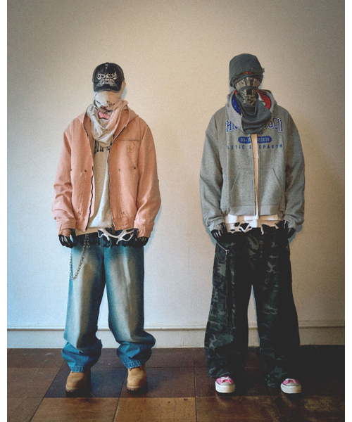SCHISM INDUCING(スキズムインデューシング)の「CAMOUFLAGE CARGO PANTS GREEN(その他パンツ・レディース・その他・SMALL/MEDIUM/LARGE)」の6枚目の写真