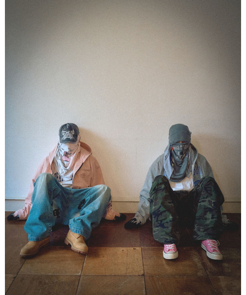 SCHISM INDUCING(スキズムインデューシング)の「CAMOUFLAGE CARGO PANTS GREEN(その他パンツ・レディース・その他・SMALL/MEDIUM/LARGE)」の3枚目の写真