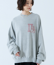 REMI RELIEF（レミレリーフ）の「【REMI RELIEF / レミレリーフ】SP加工3飛び裏毛クルースウェット "IL"（スウェット・レディース）」