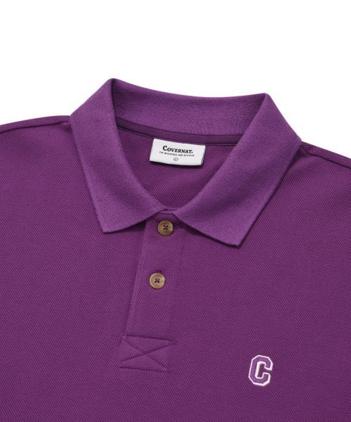 COVERNAT(カバーナット)の「CロゴカラーTシャツパープル(ポロシャツ・レディース・その他・LARGE)」の3枚目の写真