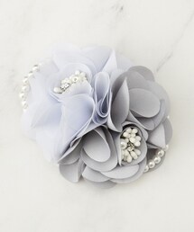 SHOO・LA・RUE | 【セレモニー】上品に彩る ダブルフラワーコサージュ(ブローチ/コサージュ)