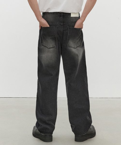 DECET(デケト)の「Mid Rise Wide Jeans DCPT027HLBlack(デニムパンツ・レディース・その他・28/30/32/34/26)」の10枚目の写真