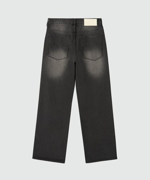 DECET(デケト)の「Mid Rise Wide Jeans DCPT027HLBlack(デニムパンツ・レディース・その他・28/30/32/34/26)」の12枚目の写真