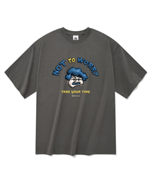 ナットトゥウォリー 半袖Tシャツ グレー