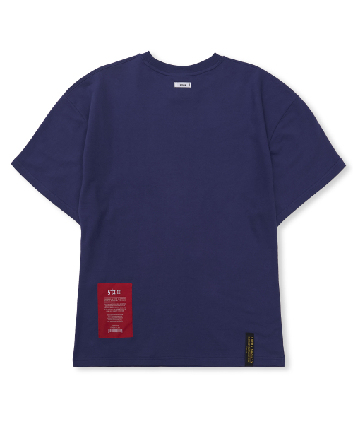 STIGMA(スティグマ)の「ピンスマイル セミオーバーサイズTシャツ パープル(Tシャツ/カットソー・メンズ・その他・MEDIUM/LARGE/X-LARGE)」の2枚目の写真