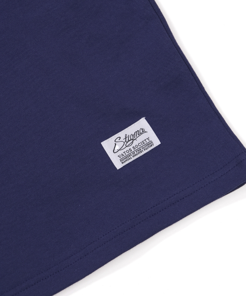 STIGMA(スティグマ)の「ピンスマイル セミオーバーサイズTシャツ パープル(Tシャツ/カットソー・メンズ・その他・MEDIUM/LARGE/X-LARGE)」の5枚目の写真