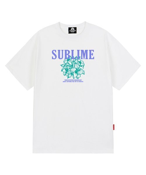 TRIPSHION(トリップション)の「サーリムフラワーグラフィックTシャツ - ホワイト(Tシャツ/カットソー・メンズ・その他・LARGE/MEDIUM/X-LARGE)」の1枚目の写真