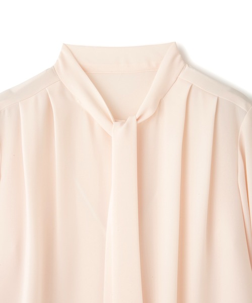 ROPE'(ロペ)の「ボウタイブラウス/イージーケア・26SS(シャツ/ブラウス・レディース・ベージュ/ホワイト・FREE)」の22枚目の写真