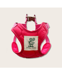 HEYJUD（ヘイジュード）の「プレッピー ドッグ ハーネス (セラ マゼンタ)（リード/ハーネス/首輪）」