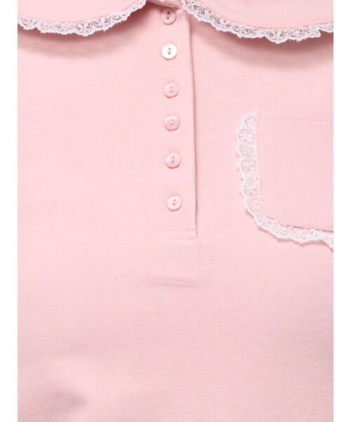 merry jenny（メリージェニー）の「frilly polo tops（ポロシャツ