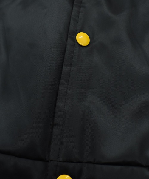 NBA/NFL/NHL/MLB(エヌビーエーエヌエフエルエヌエイチエルエムエルビー)の「【USED】90’s Chalk Line “NFL Pittsburgh Steelers” ナイロン アワードジャケット(スタジャン・メンズ・ブラック・X-LARGE)」の4枚目の写真