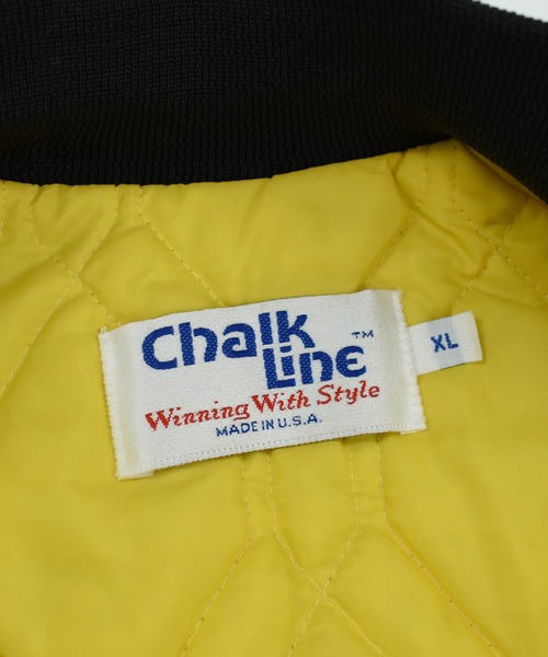 NBA/NFL/NHL/MLB(エヌビーエーエヌエフエルエヌエイチエルエムエルビー)の「【USED】90’s Chalk Line “NFL Pittsburgh Steelers” ナイロン アワードジャケット(スタジャン・メンズ・ブラック・X-LARGE)」の9枚目の写真