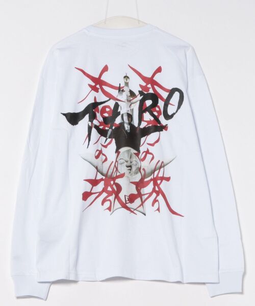 NEW ERA(ニューエラ)の「NEW ERA/ニューエラ LS OS CT TEE TARO OKAMOTO 岡本太郎 TAIYO(Tシャツ/カットソー・メンズ・ホワイト/ブラック・MEDIUM/LARGE/X-LARGE/XX-LARGE)」の14枚目の写真