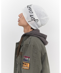 BLUESUNFLOWER（ブルーサンフラワー）の「モヘアグロウアップビーニー[アイボリー]（ニットキャップ/ビーニー）」