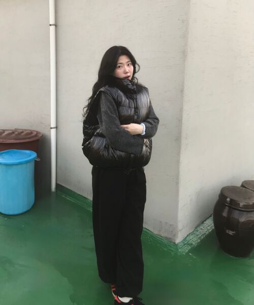 WILDROCK（ワイルドロック）の「バルーンフィットワイドパンツ_ブラック（スウェットパンツ・メンズ・その他・MEDIUM/LARGE/SMALL）」の7枚目の写真