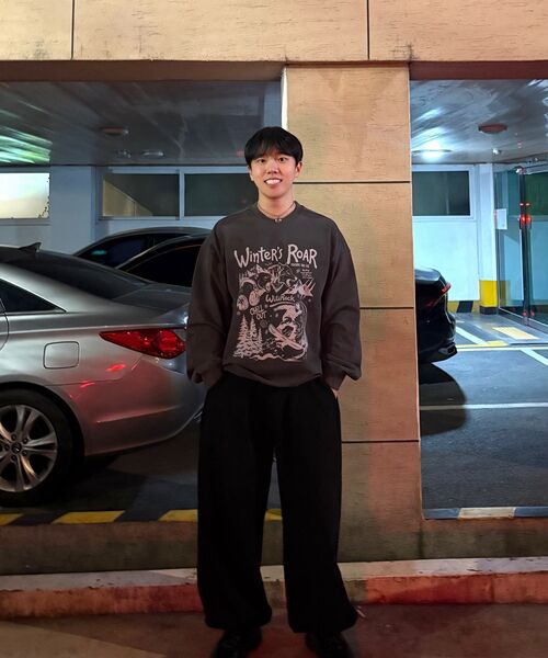 WILDROCK（ワイルドロック）の「バルーンフィットワイドパンツ_ブラック（スウェットパンツ・メンズ・その他・MEDIUM/LARGE/SMALL）」の8枚目の写真
