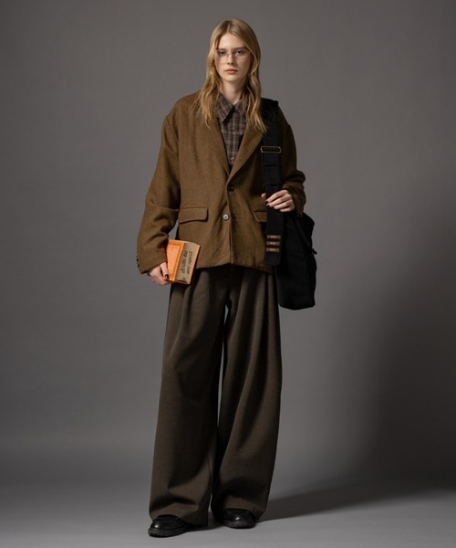 CIVVY.（シヴィ―）の「Heavyweight Slacks - モールスキンスラックス -（スラックス・メンズ・ブラウン/ブラック・LARGE/MEDIUM/SMALL）」の9枚目の写真