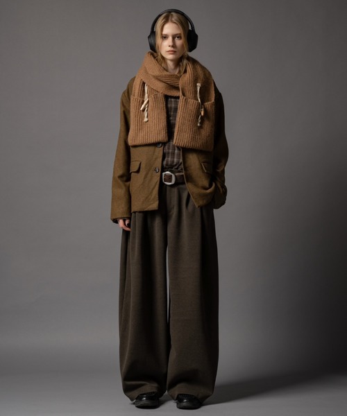 CIVVY.（シヴィ―）の「Heavyweight Slacks - モールスキンスラックス -（スラックス・メンズ・ブラウン/ブラック・LARGE/MEDIUM/SMALL）」の7枚目の写真