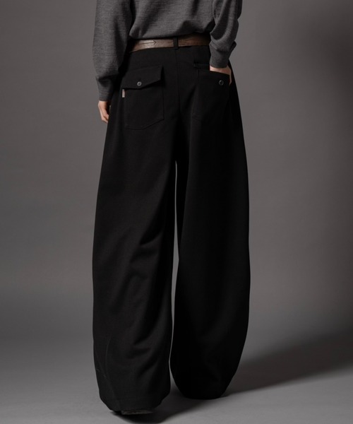 CIVVY.（シヴィ―）の「Heavyweight Slacks - モールスキンスラックス -（スラックス・メンズ・ブラウン/ブラック・LARGE/MEDIUM/SMALL）」の12枚目の写真