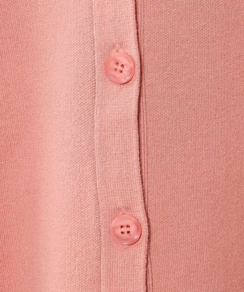 BARNYARDSTORM(バンヤードストーム)の「BARNYARDSTORM / バックロゴJQカーデ / ハンドウォッシャブル【WEB限定カラー】(カーディガン/ボレロ・レディース・グレー/ブラック/ピンク/ブラウン/ベージュ・FREE)」の11枚目の写真