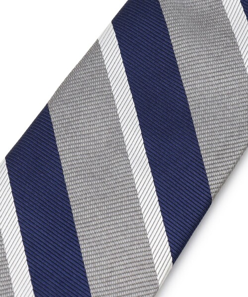 J.PRESS（ジェイプレス）の「【STRUCTURE MIX COLLECTION】レジメンタル ネクタイ（ネクタイ・メンズ・グレー系1/グリーン系1・F）」の7枚目の写真