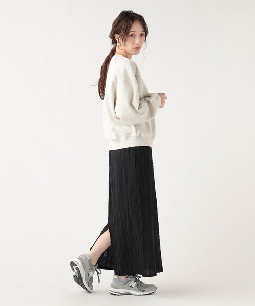 BEAMS HEART（ビームスハート）の「カットフリンジ ナロースカート（スカート・レディース・ホワイト系その他5/イエロー系その他2/ブラック・FREE）」の9枚目の写真