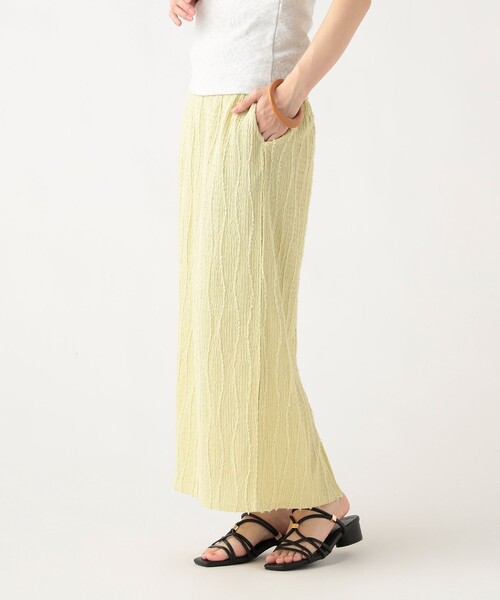 BEAMS HEART（ビームスハート）の「カットフリンジ ナロースカート（スカート・レディース・ホワイト系その他5/イエロー系その他2/ブラック・FREE）」の14枚目の写真