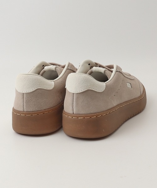 Lee（リー）の「Lee 本革スニーカー（スニーカー・レディース・ベージュ/ピンク・24.5cm/23cm/23.5cm/24cm）」の10枚目の写真