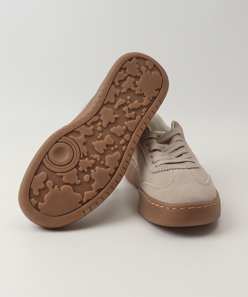 Lee（リー）の「Lee 本革スニーカー（スニーカー・レディース・ベージュ/ピンク・24.5cm/23cm/23.5cm/24cm）」の11枚目の写真