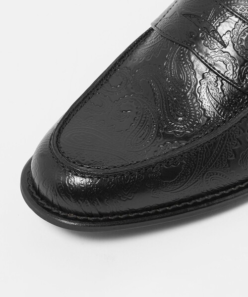The Kenford Fineshoes（ケンフォードファインシューズ）の「【別注】＜The Kenford Fineshoes＞ペイズリー ローファー（ローファー・メンズ・ブラック・25cm/26cm/27cm/25.5cm/26.5cm）」の9枚目の写真