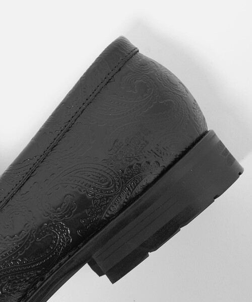 The Kenford Fineshoes（ケンフォードファインシューズ）の「【別注】＜The Kenford Fineshoes＞ペイズリー ローファー（ローファー・メンズ・ブラック・25cm/26cm/27cm/25.5cm/26.5cm）」の10枚目の写真