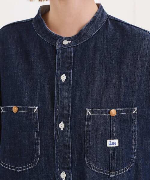 Lee（リー）の「【Lee×grove別注】LOCO FLARE DRESS（ワンピース・レディース・ネイビー/ブルー・02/03）」の14枚目の写真