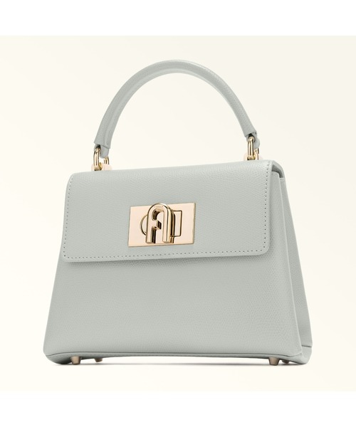 FURLA（フルラ）の「フルラ 1927 ミニトップハンドルバッグ（ショルダーバッグ・レディース・ライトブルー/ライトグレー/ライトオリーブ/サンドベージュ・ONE SIZE）」の5枚目の写真
