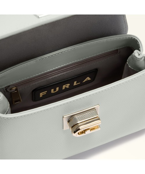 FURLA（フルラ）の「フルラ 1927 ミニトップハンドルバッグ（ショルダーバッグ・レディース・ライトブルー/ライトグレー/ライトオリーブ/サンドベージュ・ONE SIZE）」の7枚目の写真