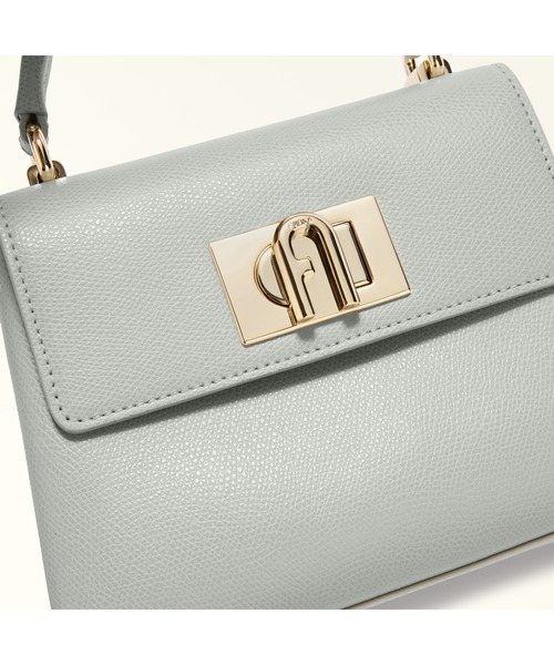 FURLA（フルラ）の「フルラ 1927 ミニトップハンドルバッグ（ショルダーバッグ・レディース・ライトブルー/ライトグレー/ライトオリーブ/サンドベージュ・ONE SIZE）」の8枚目の写真