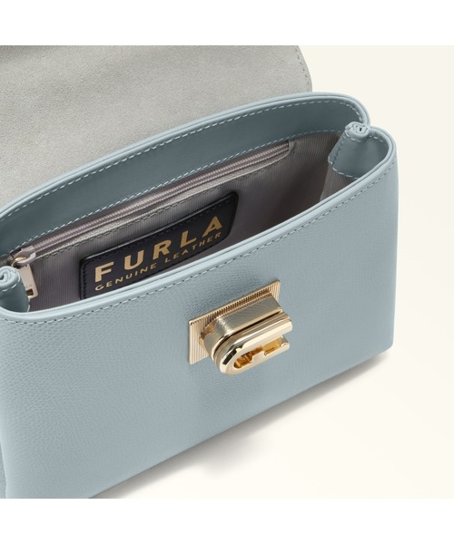 FURLA（フルラ）の「フルラ 1927 ミニトップハンドルバッグ（ショルダーバッグ・レディース・ライトブルー/ライトグレー/ライトオリーブ/サンドベージュ・ONE SIZE）」の19枚目の写真