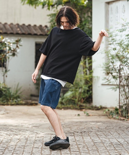 CAMBIO(カンビオ)の「mp14438- Chambray short Pants ショートパンツ(S61426cmb)(その他パンツ・メンズ・ネイビー/ブラック・L/M/S)」の19枚目の写真