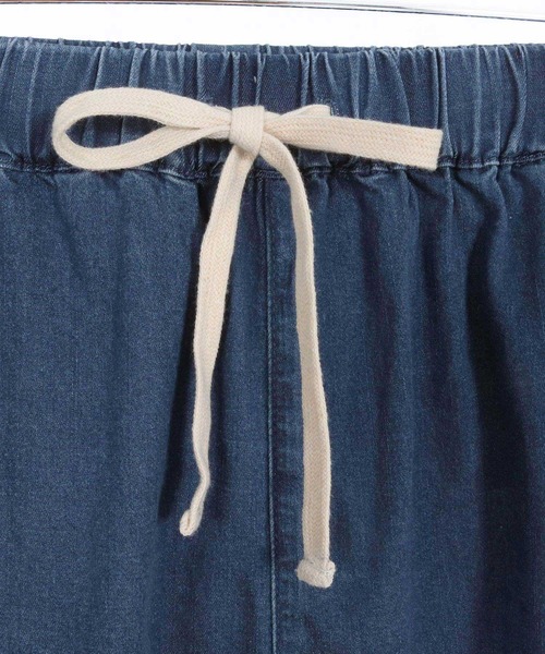 CAMBIO(カンビオ)の「mp14438- Chambray short Pants ショートパンツ(S61426cmb)(その他パンツ・メンズ・ネイビー/ブラック・L/M/S)」の4枚目の写真