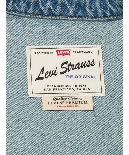 Levi's(リーバイス)の「Levi's/リーバイス JAANAI ジャケット(デニムジャケット・メンズ・ライトインディゴブルー・XL/L/M/S)」の8枚目の写真