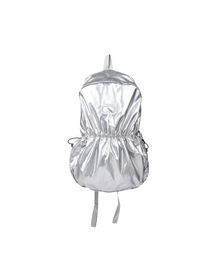 CHOROK STUDIO（チョロクスタジオ）の「Nagaja Peanut Bag #1 (Silver)（バックパック/リュック）」