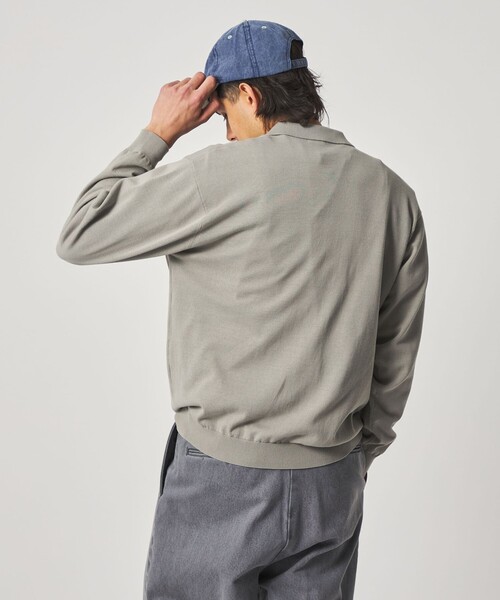 Steven Alan＞ ハイツイスト 3B ニットポロシャツ NARROW（ニット