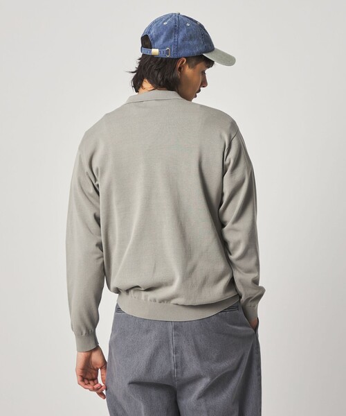 Steven Alan（スティーブンアラン）の「＜Steven Alan＞ ハイツイスト  3B ニットポロシャツ NARROW（ニット/セーター・メンズ・ブラック/その他1/ライトグレー・XL/L/M/S）」の20枚目の写真