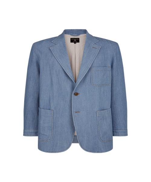 HONGWOOSUNG(ホンウソン)の「VINTAGE DENIM JACKET_LIGHT BLUE(テーラードジャケット・メンズ・その他・S/M/L)」の1枚目の写真