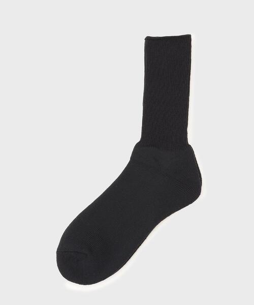 tk.TAKEO KIKUCHI（ティーケータケオキクチ）の「【別注】FRUIT OF THE LOOM ルーズフィットソックス（ソックス/靴下・メンズ・ブラック/ホワイト・00）」の7枚目の写真